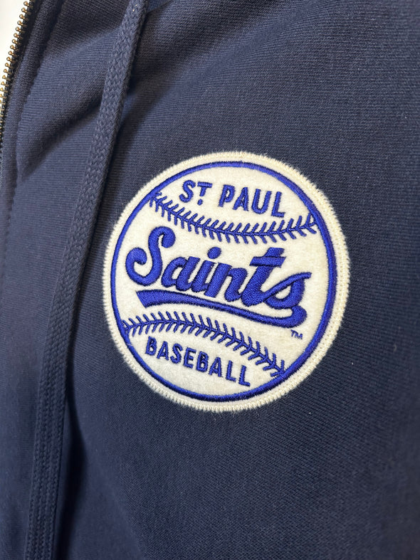 Saints Navy Zip-up Sweatshirt