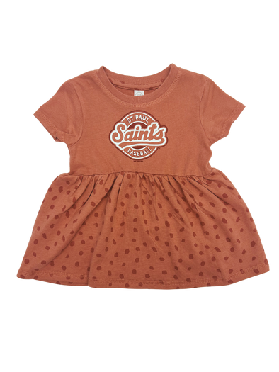 Saints Infant Girls Jersey Dress
