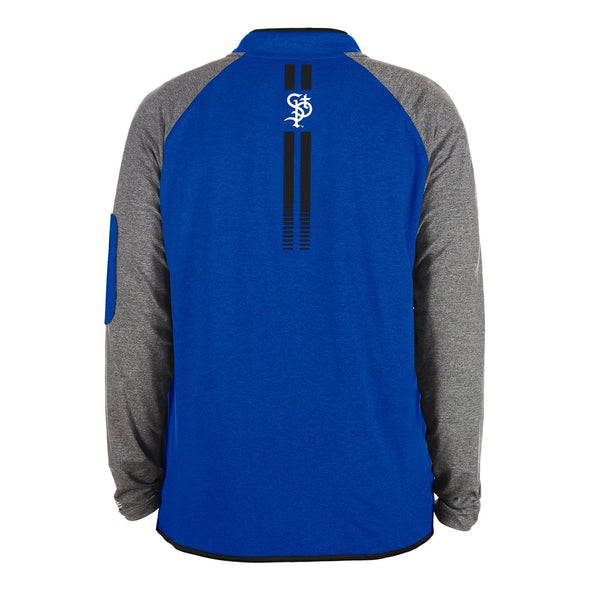 Saints New Era 1/4 Zip Raglan Sweatshirt