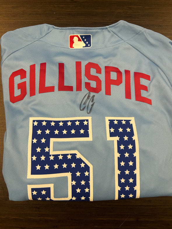 Game Worn & Signed 4th of July Jerseys