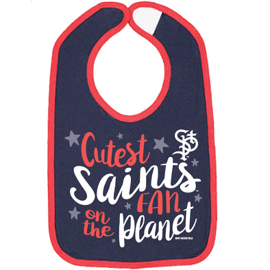 Saints Cutest Fan Bib