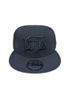 Saints New Era 9Fifty Snapback Blackout Pigseye Cap
