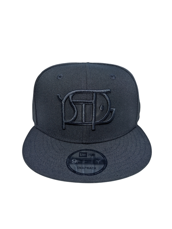Saints New Era 9Fifty Snapback Blackout Pigseye Cap