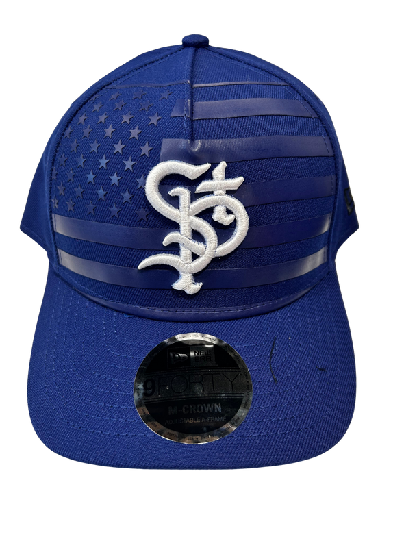 Saints New Era 9FORTY Monocromatic Flag Trucker Cap