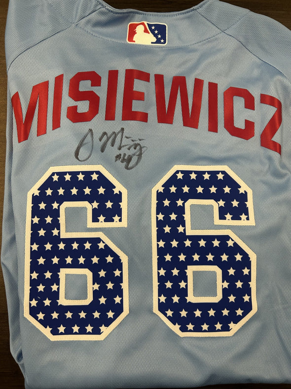Game Worn & Signed 4th of July Jerseys